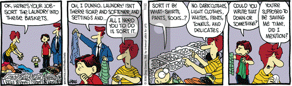 The Buckets on Friday October 21, 2016 Comic Strip