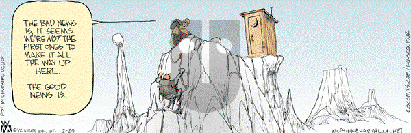 Non Sequitur - Wednesday February 29, 2012 Comic Strip