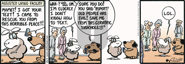 DeFlocked on Friday October 3, 2014 Comic Strip