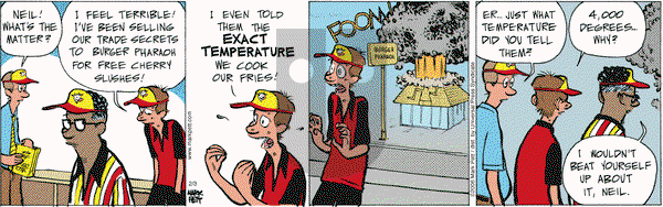 Lucky Cow on Friday February 3, 2006 Comic Strip