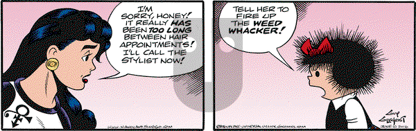 Nancy on Friday June 10, 2016 Comic Strip