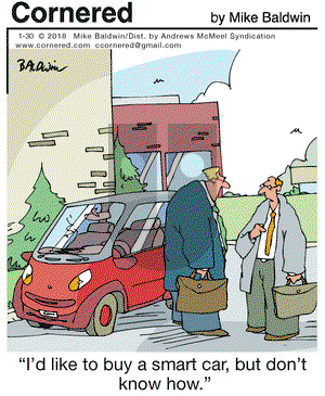 Cornered on Tuesday January 30, 2018 Comic Strip