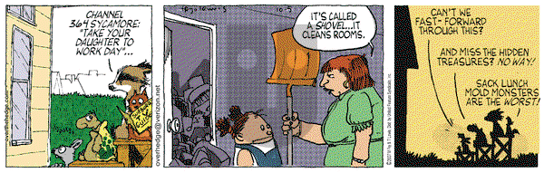 Over the Hedge on Friday October 5, 2007 Comic Strip