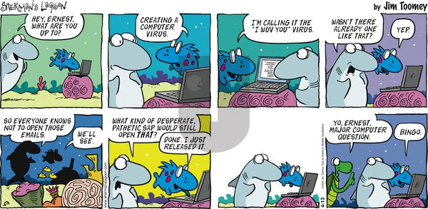 Sherman's Lagoon on Sunday April 13, 2025 Comic Strip