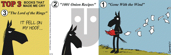 Dark Side of the Horse on Friday March 14, 2025 Comic Strip