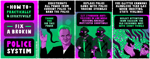 Rebecca Hendin - Tuesday August 11, 2020 Comic Strip