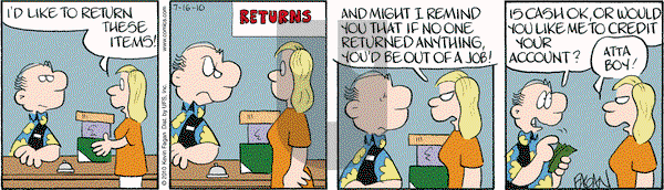 Drabble on Friday July 16, 2010 Comic Strip