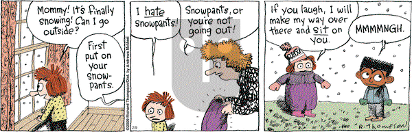 Cul de Sac on Thursday February 9, 2017 Comic Strip