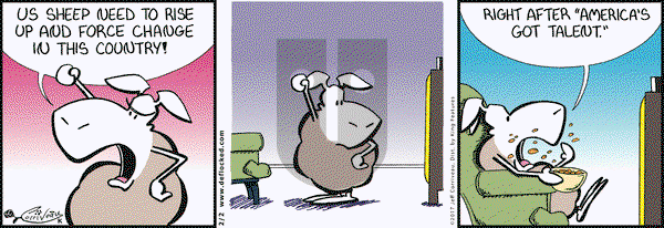 DeFlocked on Thursday February 2, 2017 Comic Strip