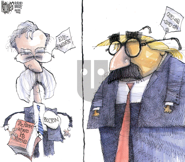 Matt Davies on Tuesday January 28, 2020 Comic Strip