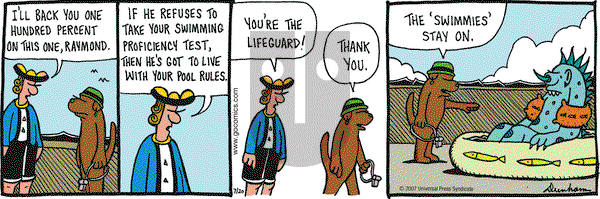 Overboard on Friday July 20, 2007 Comic Strip