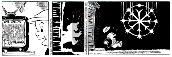 Nancy on Wednesday January 3, 2007 Comic Strip