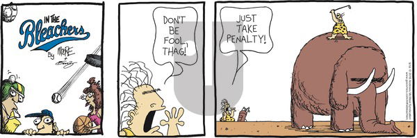 In the Bleachers on Sunday September 16, 2018 Comic Strip