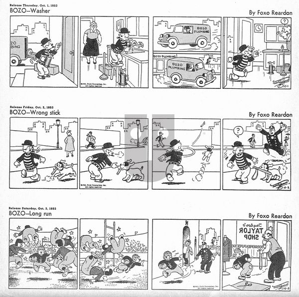 Bozo - Wednesday September 21, 2022 Comic Strip