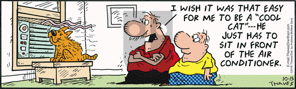 Frank and Ernest on Monday October 15, 2018 Comic Strip