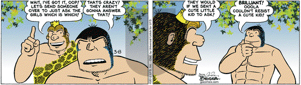 Alley Oop on Thursday March 8, 2012 Comic Strip