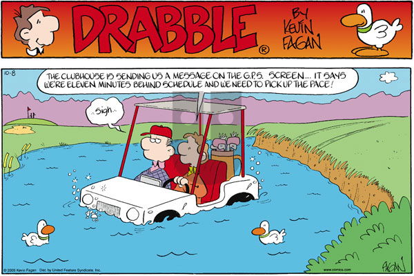 Drabble - Sunday October 8, 2006 Comic Strip