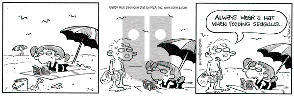 Soup to Nutz - Old on Wednesday July 11, 2007 Comic Strip