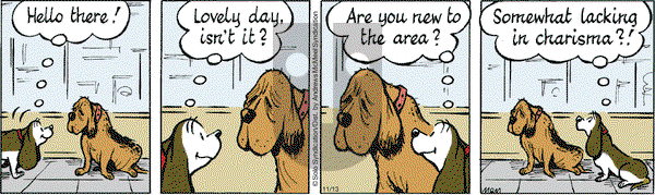 Fred Basset on Tuesday November 13, 2018 Comic Strip