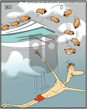 The Flying McCoys on Saturday April 20, 2019 Comic Strip
