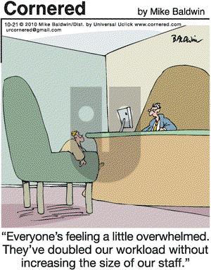 Cornered on Thursday October 21, 2010 Comic Strip