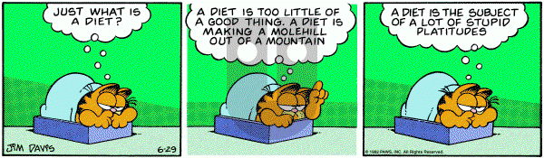 Garfield on Tuesday June 29, 1982 Comic Strip