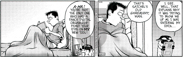 Get Fuzzy on Tuesday November 14, 2000 Comic Strip