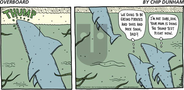 Overboard on Sunday March 25, 2018 Comic Strip