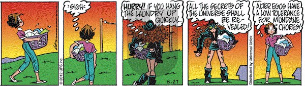 Rose is Rose on Monday August 27, 2012 Comic Strip