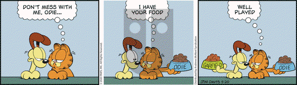 Garfield on Wednesday May 20, 2020 Comic Strip