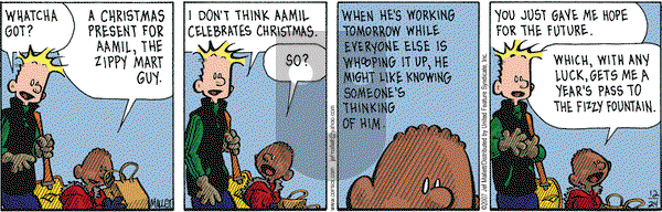 Frazz on Monday December 24, 2007 Comic Strip