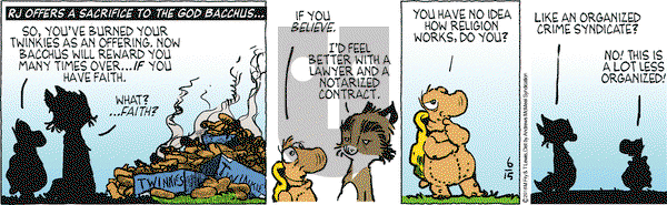 Over the Hedge on Friday June 15, 2018 Comic Strip