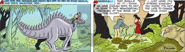 Alley Oop on Saturday November 1, 2008 Comic Strip