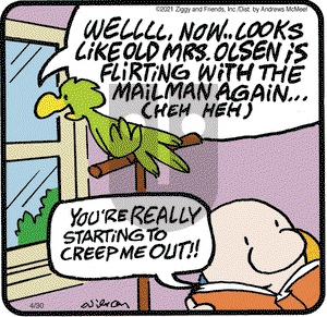Ziggy on Friday April 30, 2021 Comic Strip