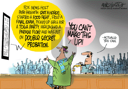 Mike Lester on Thursday December 5, 2024 Comic Strip