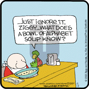 Ziggy - Tuesday September 17, 2002 Comic Strip