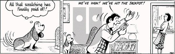 Fred Basset on Saturday February 3, 2007 Comic Strip