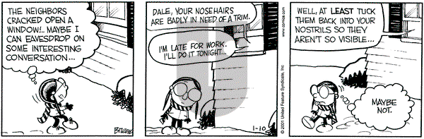 Grand Avenue on Wednesday January 10, 2001 Comic Strip