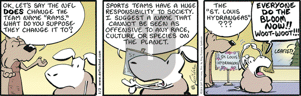 DeFlocked on Thursday January 2, 2014 Comic Strip