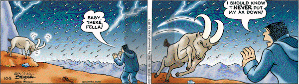 Alley Oop on Saturday October 5, 2013 Comic Strip