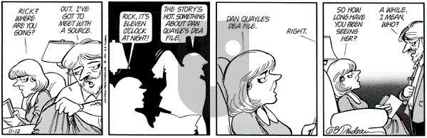 Doonesbury on Tuesday November 12, 1991 Comic Strip