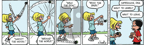 Cleats on Thursday August 14, 2008 Comic Strip