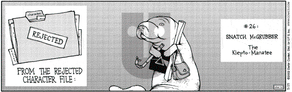 Get Fuzzy on Saturday May 25, 2002 Comic Strip