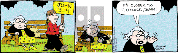 Lola on Saturday March 22, 2003 Comic Strip