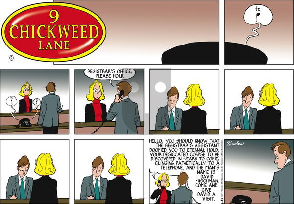 9 Chickweed Lane on Sunday June 25, 2017 Comic Strip