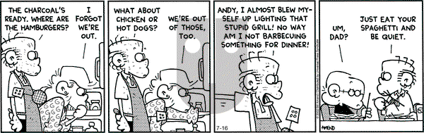 FoxTrot - Saturday July 16, 2005 Comic Strip