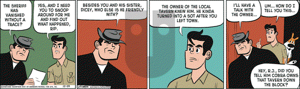 Rip Haywire on Monday December 28, 2020 Comic Strip