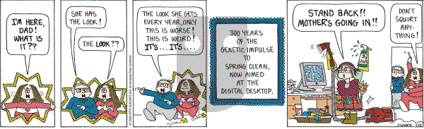 Cathy Classics - Monday April 28, 2008 Comic Strip