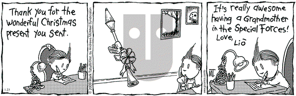 Lio on Tuesday January 23, 2018 Comic Strip