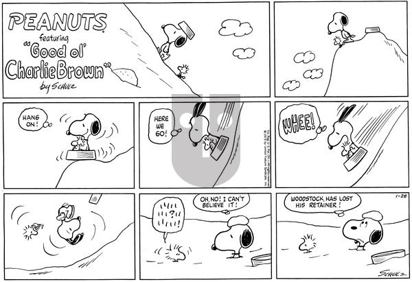 Peanuts on Sunday January 28, 1973 Comic Strip